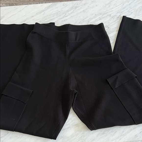 INDUSTRY Black Knit Sweater Cargo Trousers - Picture 4 of 7